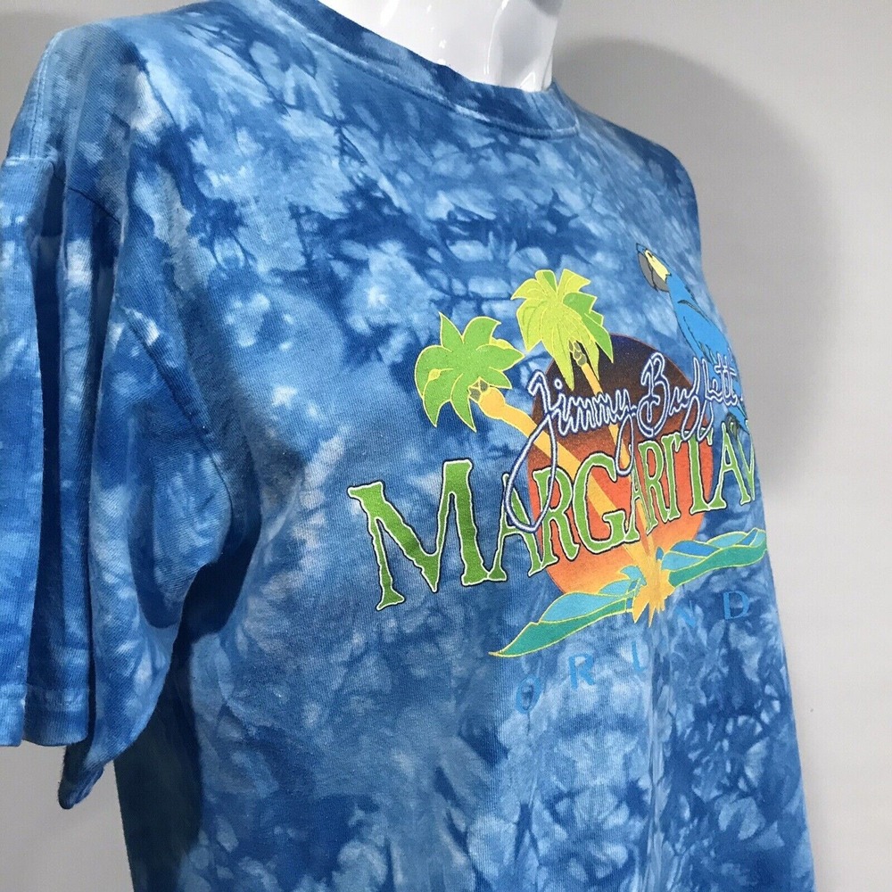 Jimmy Buffett's Margaritaville Orlando Tie Dye T-Shirt Adult Medium, Pre-Owned - Picture 4 of 12